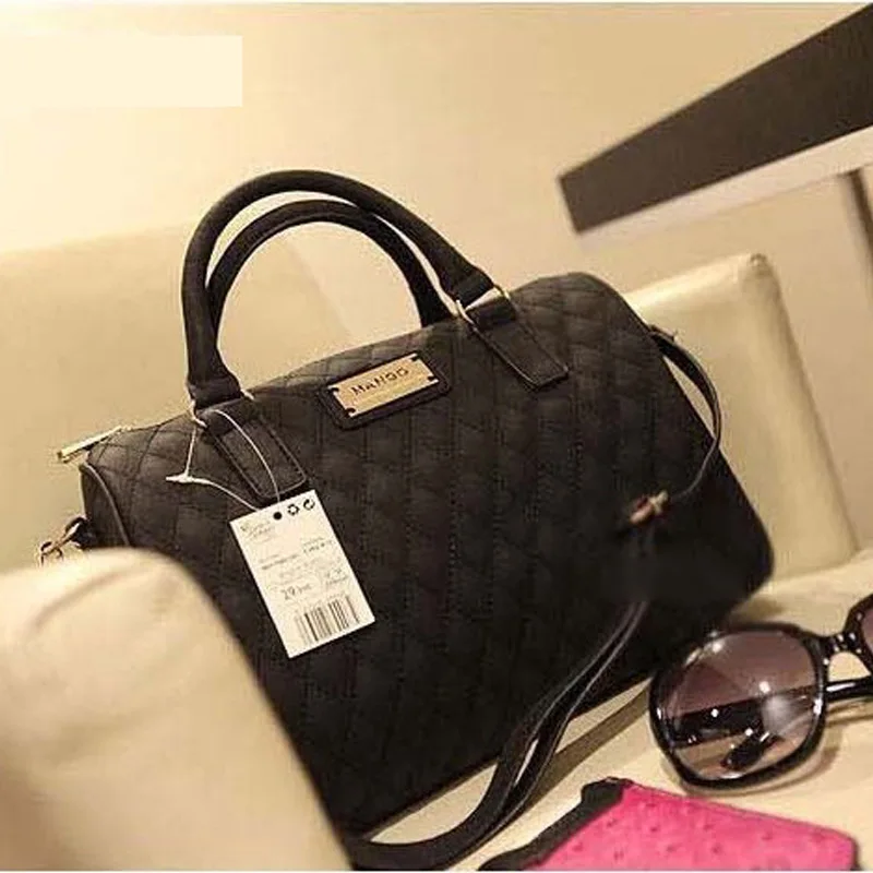 

2019 New Style WOMEN'S Bag MG Mango Bag Car Suture Diamond-Quilted Pillow Spiraea Lady Bag