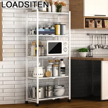 

Bathroom Cuisine Rangement Spice Organizer Repisas Paper Towel Holder Estantes Kitchen Storage with Wheels Prateleira Rack