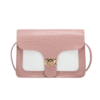 

2020 Japan and South Korea new women's bag casual small square bag shoulder messenger bag color mobile phone bag