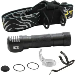 NITECORE HC33 налобный фонарь с диффузором холодный белый 1800LM CREE XHP35 HD светодиодный водостойкий налобный фонарь кемпинг путешествия Бесплатная