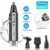 Kemei 4 in1 Ear Nose Hair Trimmer Clipper Professional Painless Eyebrow and Facial Hair Trimmer for Men Women Hair Removal Razor