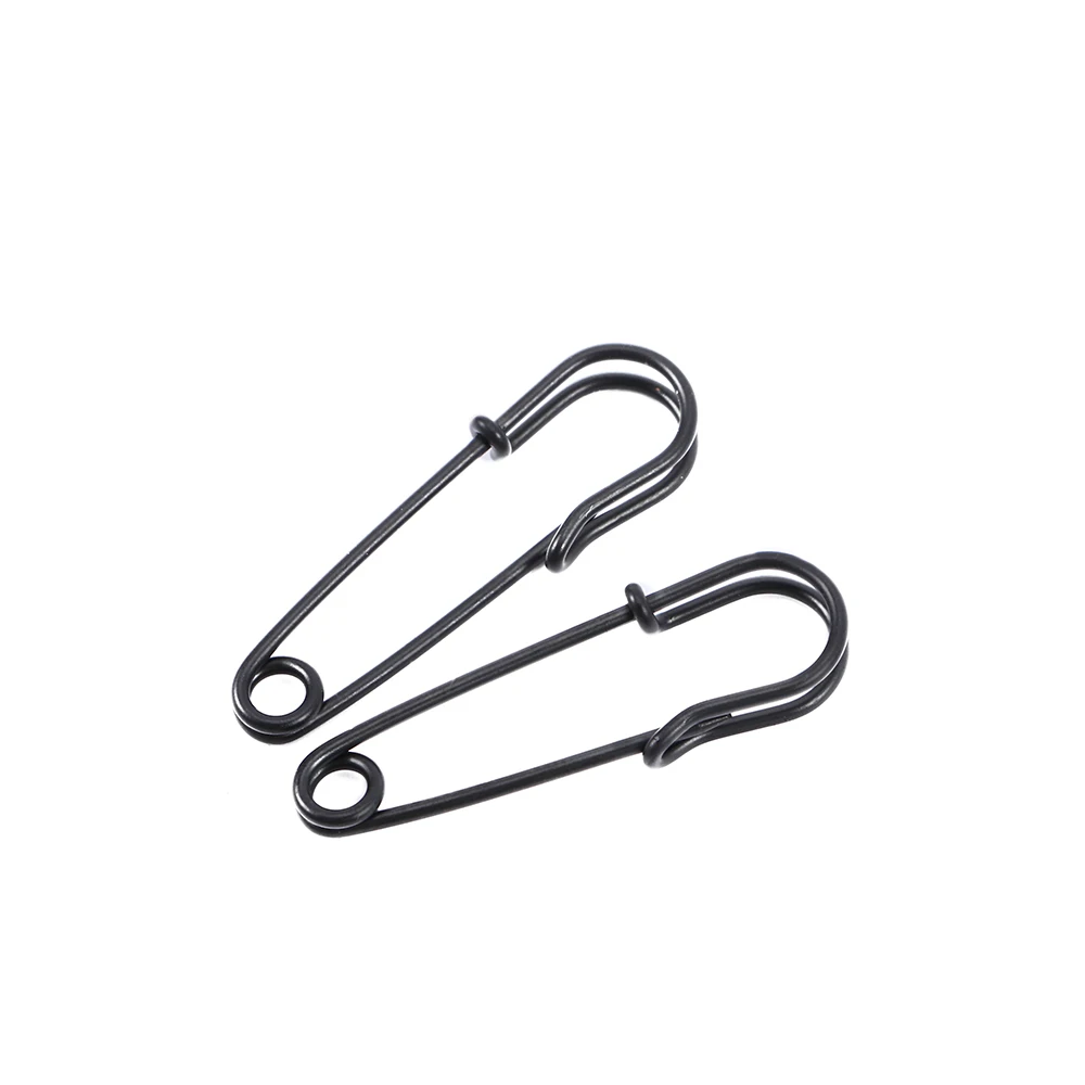 Unique Design Imitation Pearl Paperclip Safety Pin Stud Earring for Women Girls Gold Punk Body Piercing Earrings Accessories