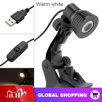 

3W USB Warm Light 4Gear Table Lamp Flexible Eye Protection Desk Suction Cup Lamp Bedroom Living Room Lamp for Study/Reading/Work