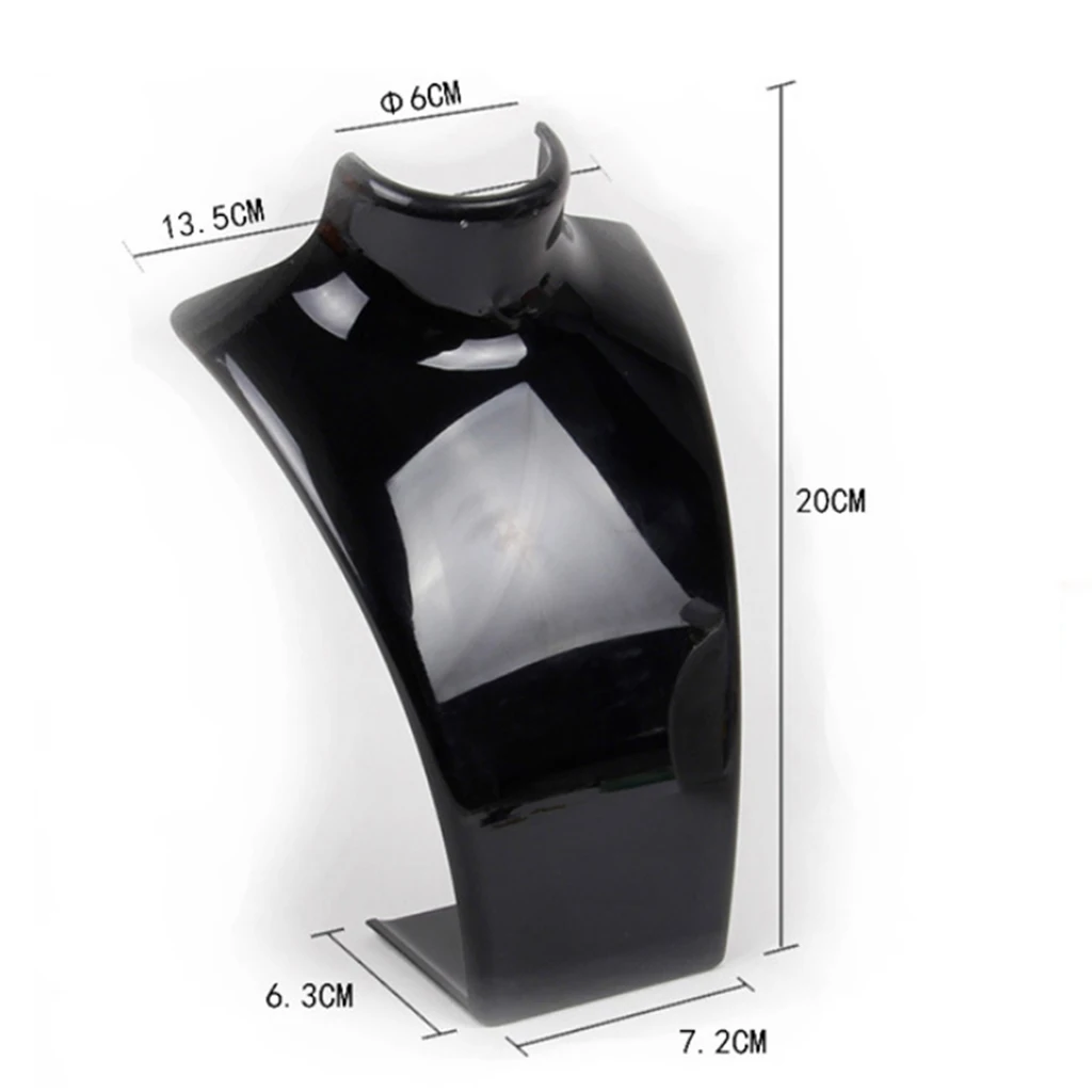 Jewelry Showcase Rack necklace and earring display busts  Creative Durable Earrings Figurine Display Stand clear acrylic show