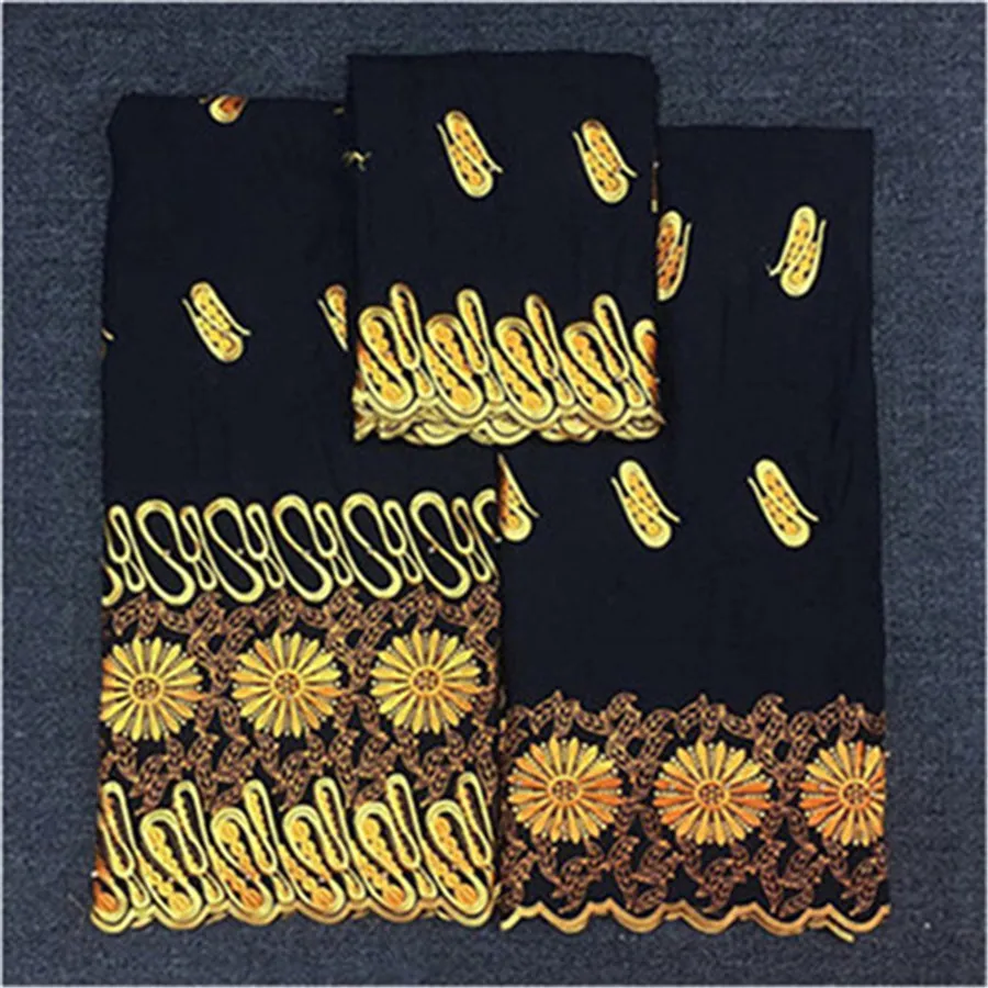 Лидер продаж нигерийское кружево ткань в африканском стиле хлопок швейцарские кружева высокое качество кружевная ткань из Дубая 7 ярдов