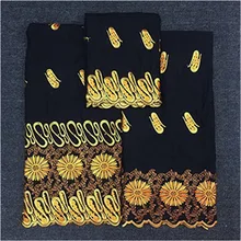 Лидер продаж нигерийское кружево ткань в африканском стиле хлопок швейцарские кружева высокое качество кружевная ткань из Дубая 7 ярдов