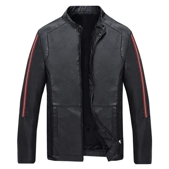 

Leather Jacket Mens - Cafe Racer senior Leather Distressed Motorcycle Jacket