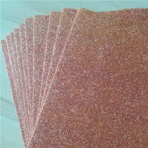 20*30 Cm Glitter Foam Paper Paper-Cut Scrapbook Sticker Kids DIY Craft Handmade Material Wedding Party Decoration Spong Paper champagne