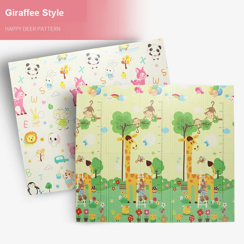 200*180*1,5 см детский коврик для лазания толстый мультяшный медведь ...