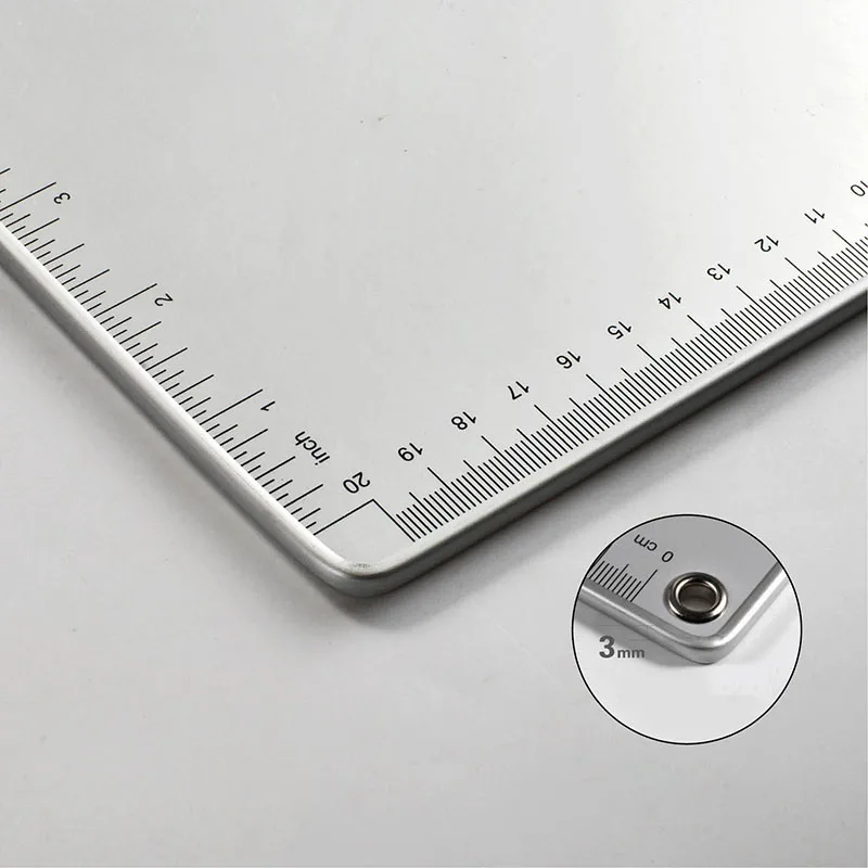 Thickened Aluminum alloy A4 A5 ordering, quotation, wine list, fitness coach writing board clip, stationery, office supplies