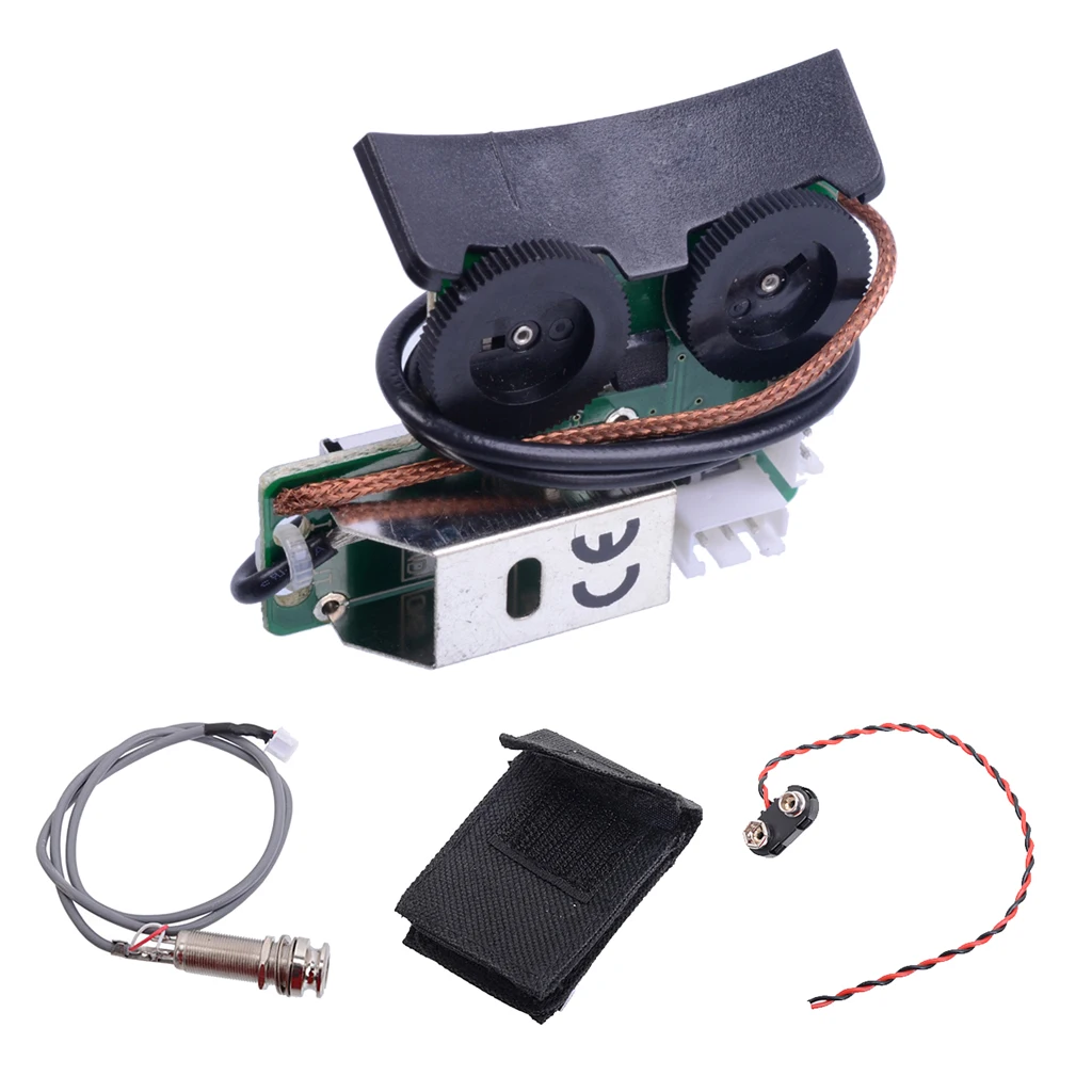 1 комплект VT1 Акустическая гитара Endpin EQ пьезо-пикап активный хвост ногтей пикап