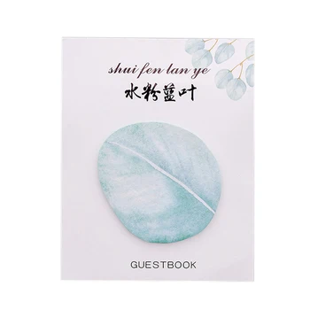 

4 Pcs/Set Cute Tree Leaf Sticky Note Planner Stickers N Times Memo Pad Office Decoration School Supplies Stationery Gift