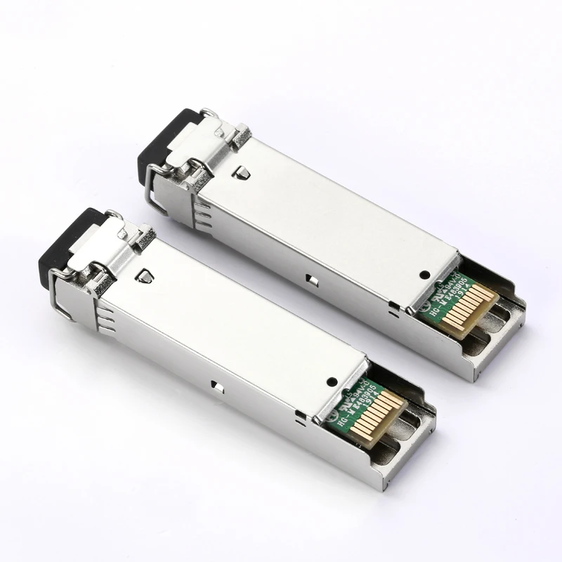 Módulo de fibra ótica módulo transceptor sfp embutido 155m lc