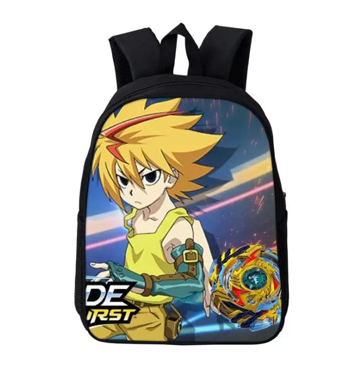 Мода: Beyblade Burst игровой принт рюкзак 3D Аниме студенческий школьный рюкзак Softback