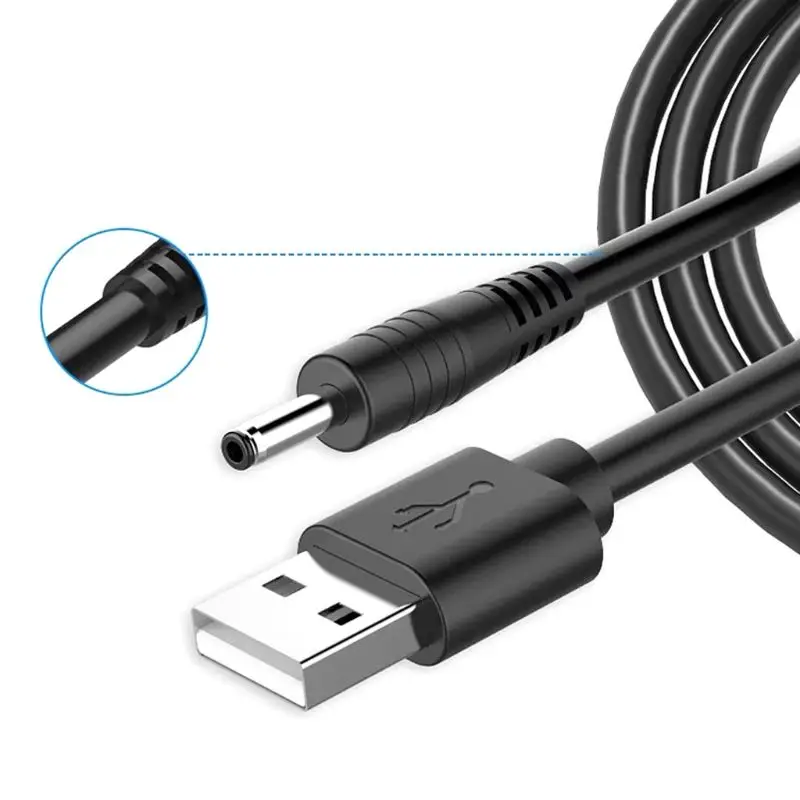 USB к DC 3,5 V зарядный кабель Замена для Foreo Luna/Luna 2/Mini 2/Go/Люкс очищающее средство для лица зарядный usb-шнур 100 см 24BB