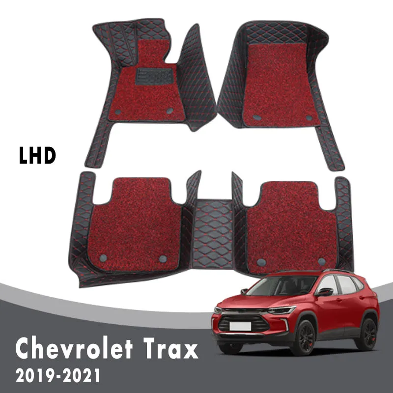 Автомобильные коврики ковры для Chevrolet Trax Tracker Holden 2021 2020 2019 роскошные двухслойные