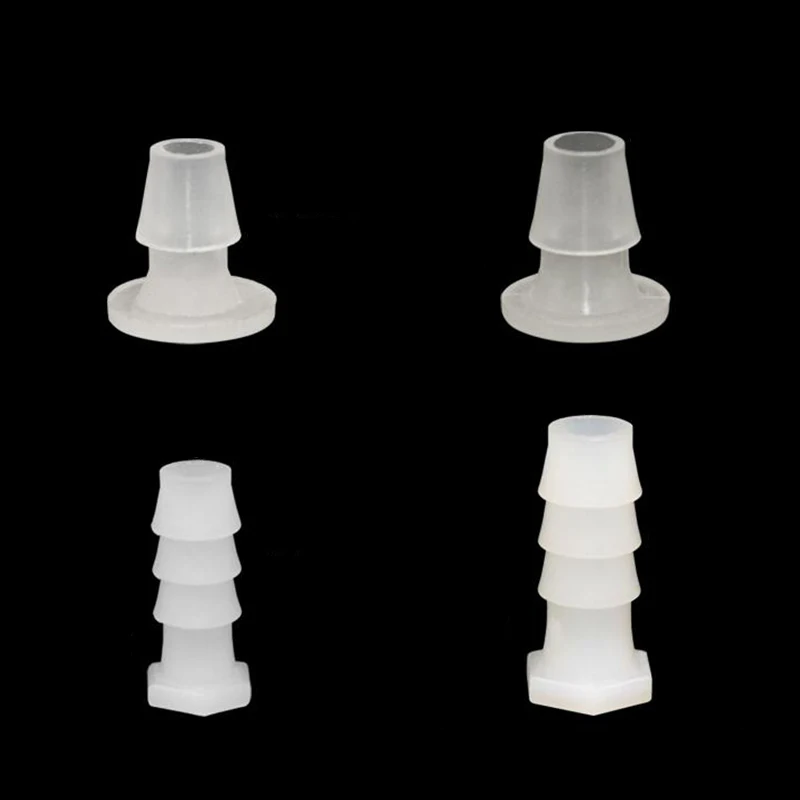 Pipe Fitting 2.4mm 3.5mm 3.9mm 4.8mm 5.6mm 6.4mm 6mm 8mm 10mm 12mm 14mm Hose Barb Plastic End Cap Plug Connector 5PCS