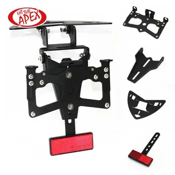 

Motorcycle Accessories Adjustable Fender Plate Bracket License Plate Holder with reflector For BMW S1000RR 2014 2015 2016