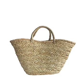 

Summer Women Durable Weave big Beach Bag Shoulder Bag Casual Round Rattan Straw Bags Bohemia Style Circle Travel Bag Popular