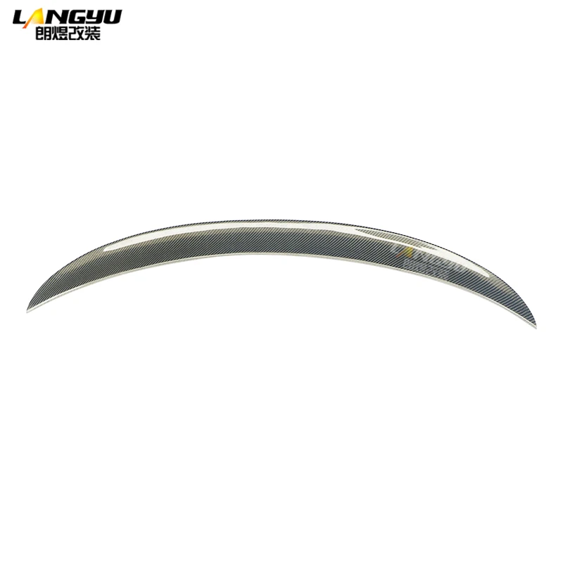 

For BMW 3 Series E90 S65 V8 Sedan 2007 2008 2009 2010 2011 2012 2013 Performance Style Real Carbon Fiber Trunk Lip Spoiler Wing