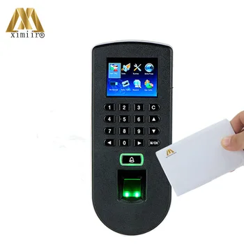 

F19 Biometric Fingerprint Time Attendance Fingerprint Access Control With Keyboard And 13.56MHZ IC Card Access Control System