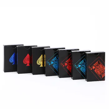 

6 Kinds Frosted Waterproof Playing Cards For Gift/Party/Family Game Magic Plastic Poker Cards 63x89mm/57x87mm