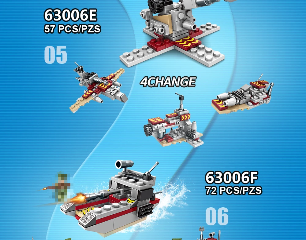 1000pcs ww2 warship building blocks toys model legoINGlys warship battleship