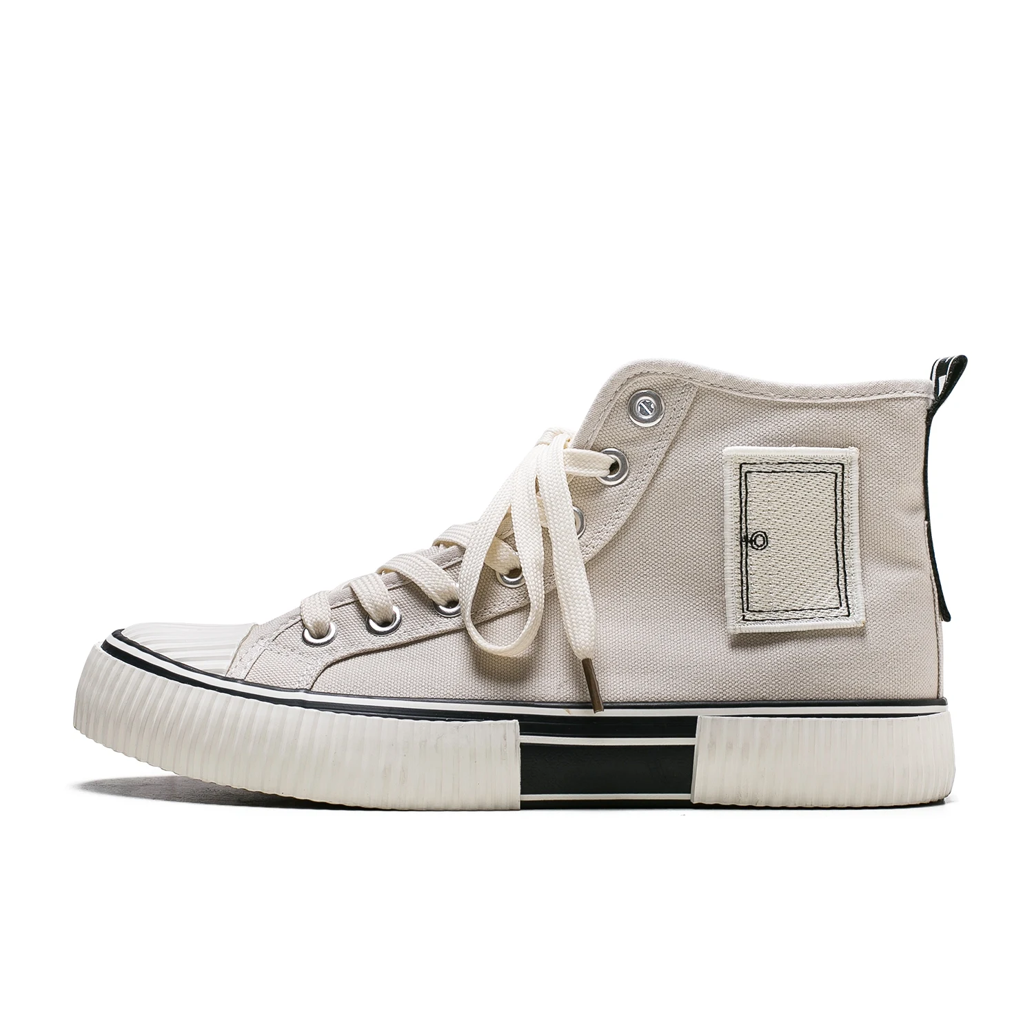 mid top canvas shoes