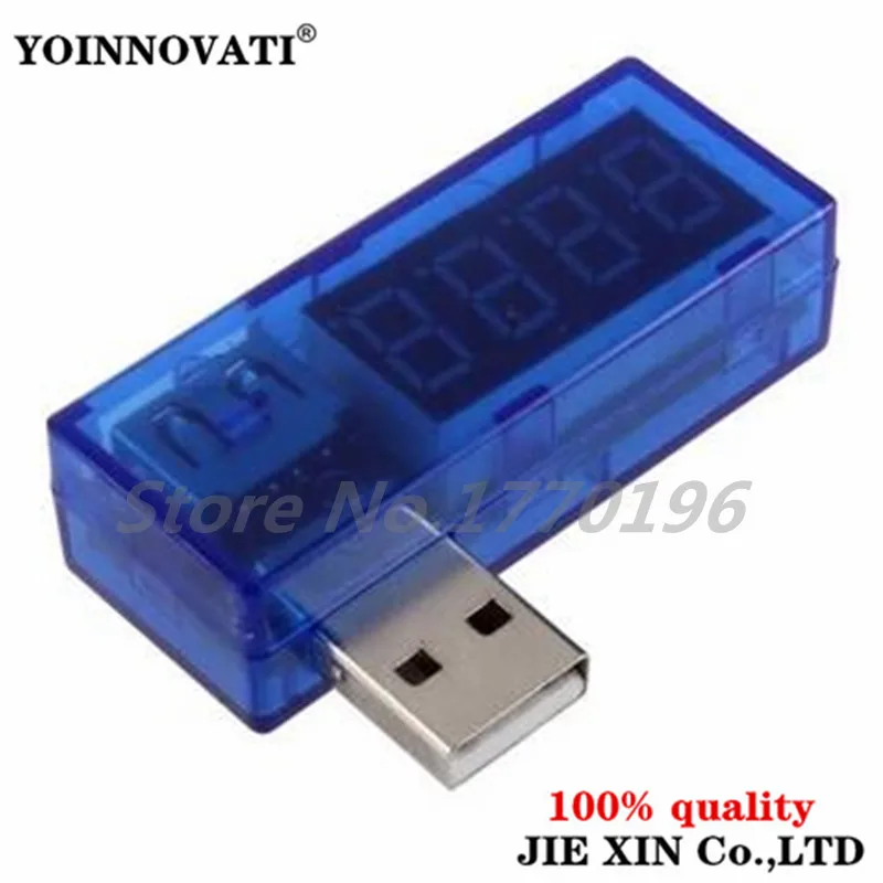 Digital USB Mobile Power charging current voltage Tester Meter Mini charger doctor voltmeter ammeter | Электронные компоненты и