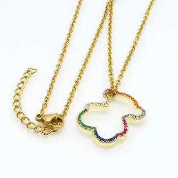 

Women Fashion CZ AAA+ Pendant Necklaces Cute Bear Design Popular Pendants Accessories Gift