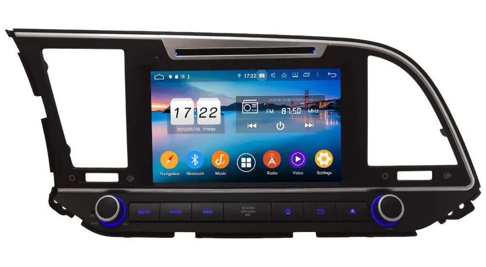Flash Deal Klyde IPS 4G Android 9.0 Octa Core 4GB RAM 64GB ROM DSP BT Car DVD Multimedia Player Radio For Hyundai Elantra Avante 2016-2019 0
