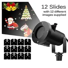 12 типов Рождественский лазерный Снежинка проектор уличный светодиодный светильник водонепроницаемый Диско Огни домашний сад звезда свет внутреннее украшение