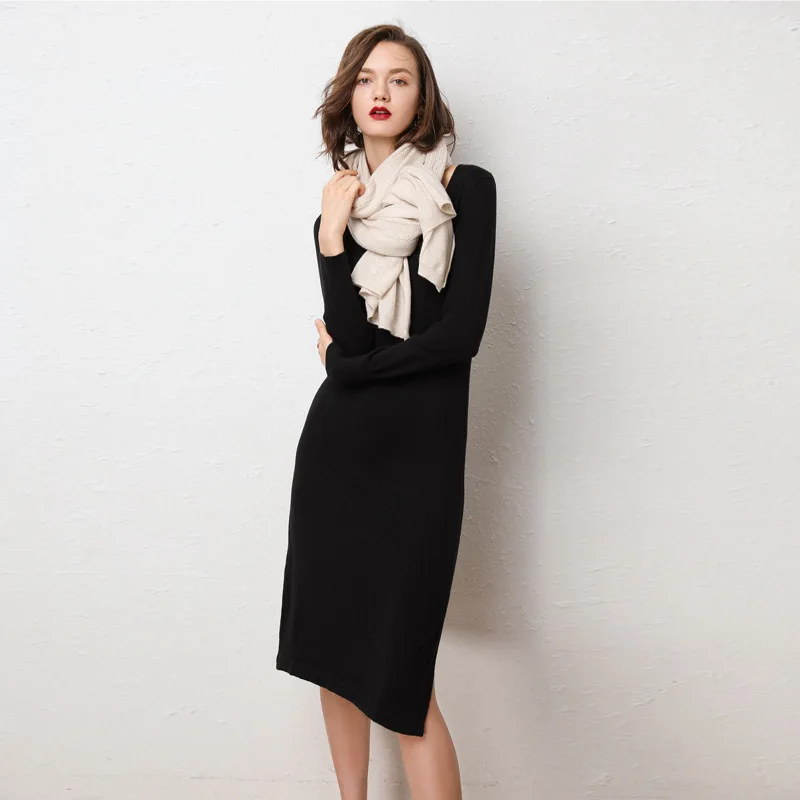 

Fashion Korean-style Pure Wool Shawl Cloak Dual Purpose Autumn & Winter Women's Medium-length Elegant Debutante Scarf Scarf