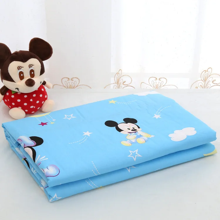 blue mouse 78*120 детский Пеленальный Коврик для младенцев портативный складной моющийся Водонепроницаемый Матрас детские игровые коврики Подушка многоразовые подгузники - Цвет: blue mouse