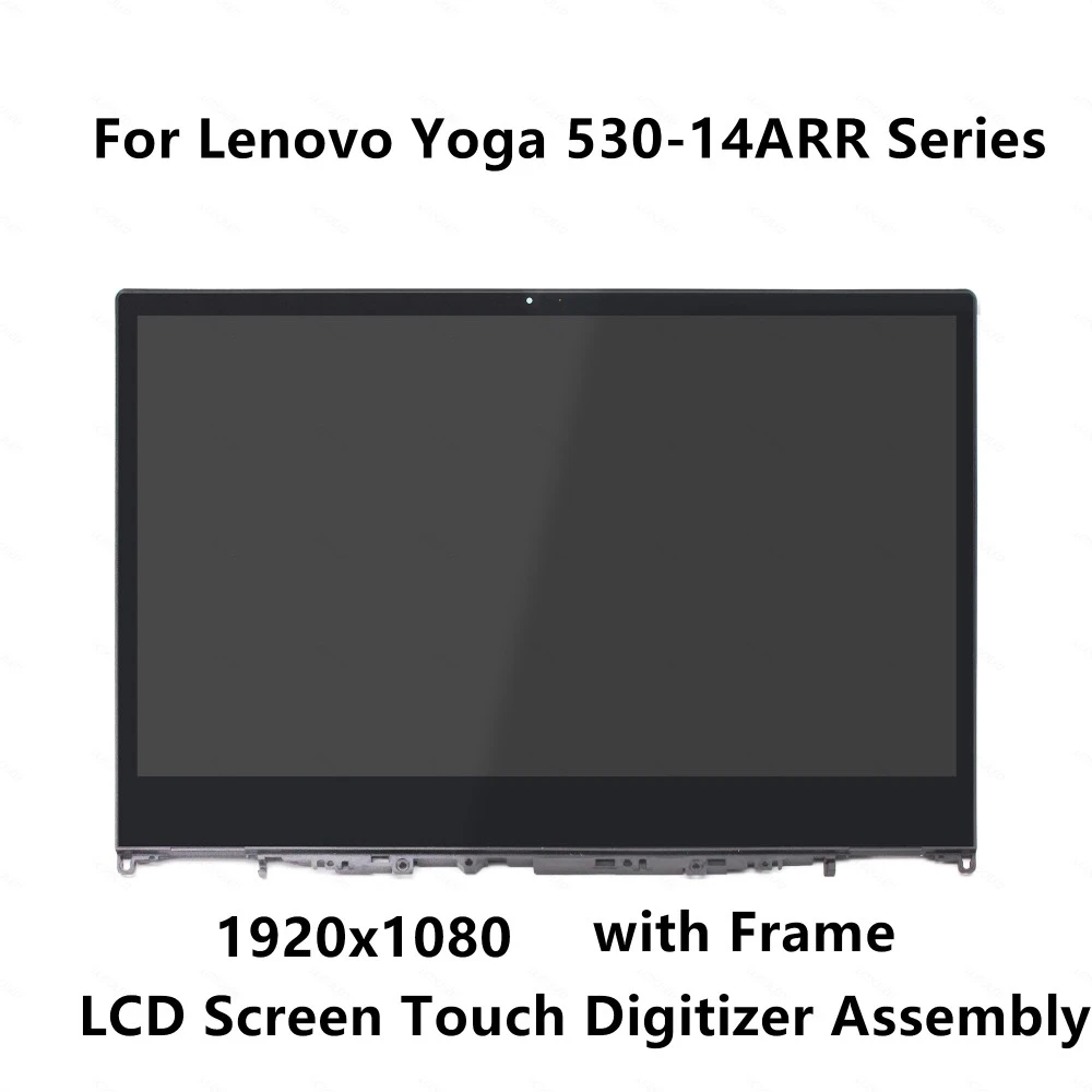 1920x1080 For Lenovo Yoga 530 14ikb 530 14arr 5d10r03188 Ips Lcd Panel Display Screen Touch Glass Digitizer Assembly With Frame Laptop Lcd Screen Aliexpress