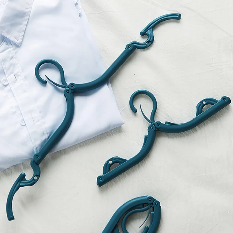 3 шт./компл. складной Пластик крючок для одежды вешалка для одежды прищепки для белья продукта путешествия Экономия пространства вешалка для одежды шкаф складной