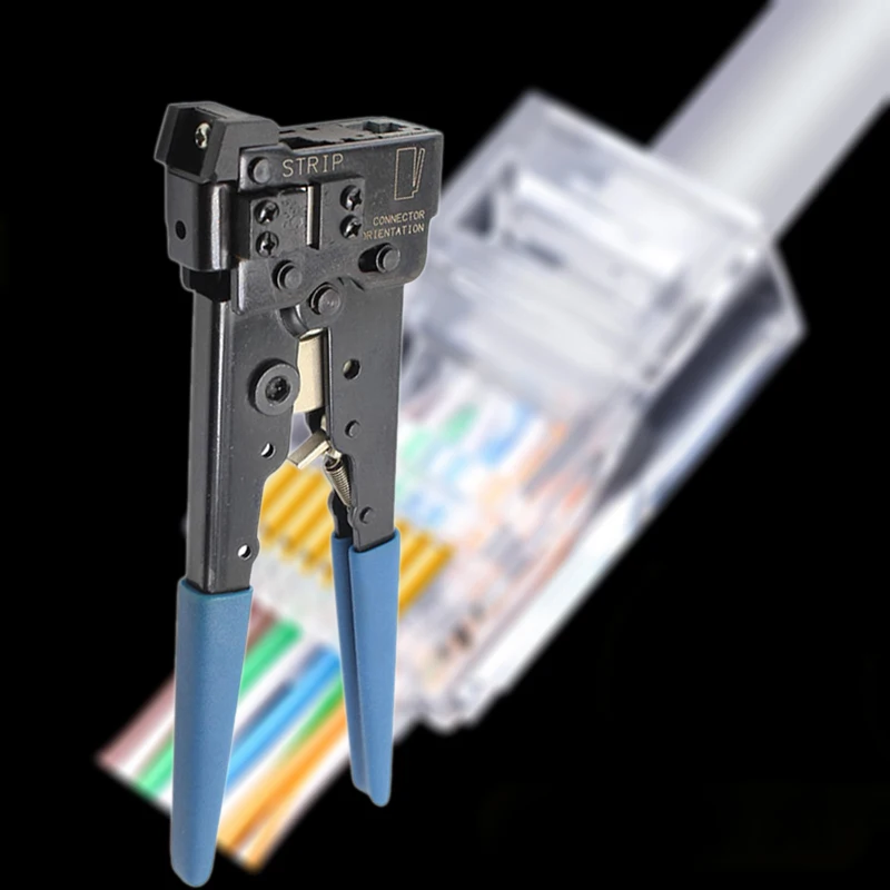 Горячие для RJ45 8P8C 8P LAN Ethernet сетевой кабель щипцы обжимной инструмент
