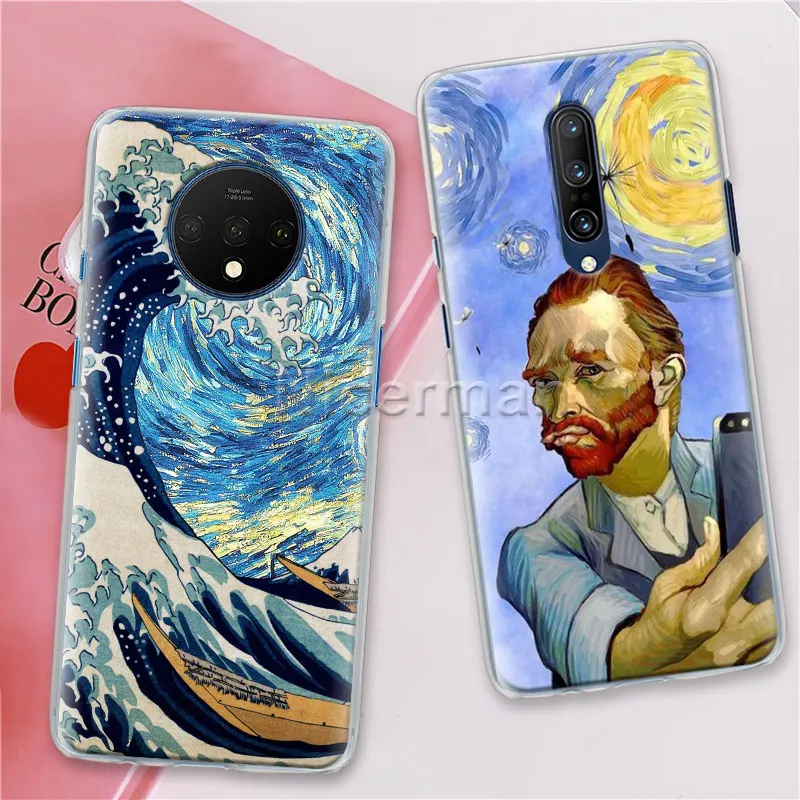 Чехол для телефона Van Gogh starry night для Oneplus 7 7T Pro 7 7 Pro 5G 6 6T жесткий чехол