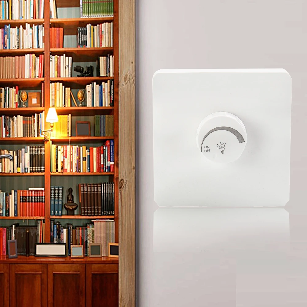 

Elegant White New LED Bidirectional Dimming Socket Adjustable Brightness Controller Filament Light Brightness Controller Dimmer