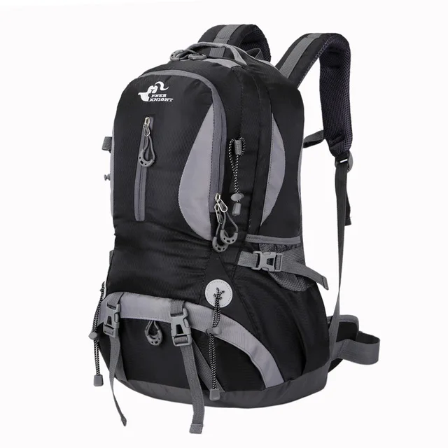 Back 40L походные рюкзаки, свободный рыцарь, уличная спортивная сумка, походная сумка, дорожные сумки, мужские водонепроницаемые женские походные сумки, мужские рюкзаки - Цвет: Back