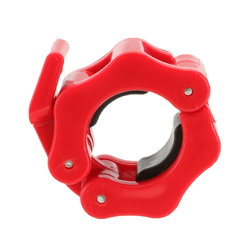 Barbell Collars Fitness Equipment Parts 28mm 30mm 50mm Barbell Collar Lock Dumbell Clips Clamp Weights lifting Bar Gym Dumbbell Lock Clamp Spring Clips Weight Lifting