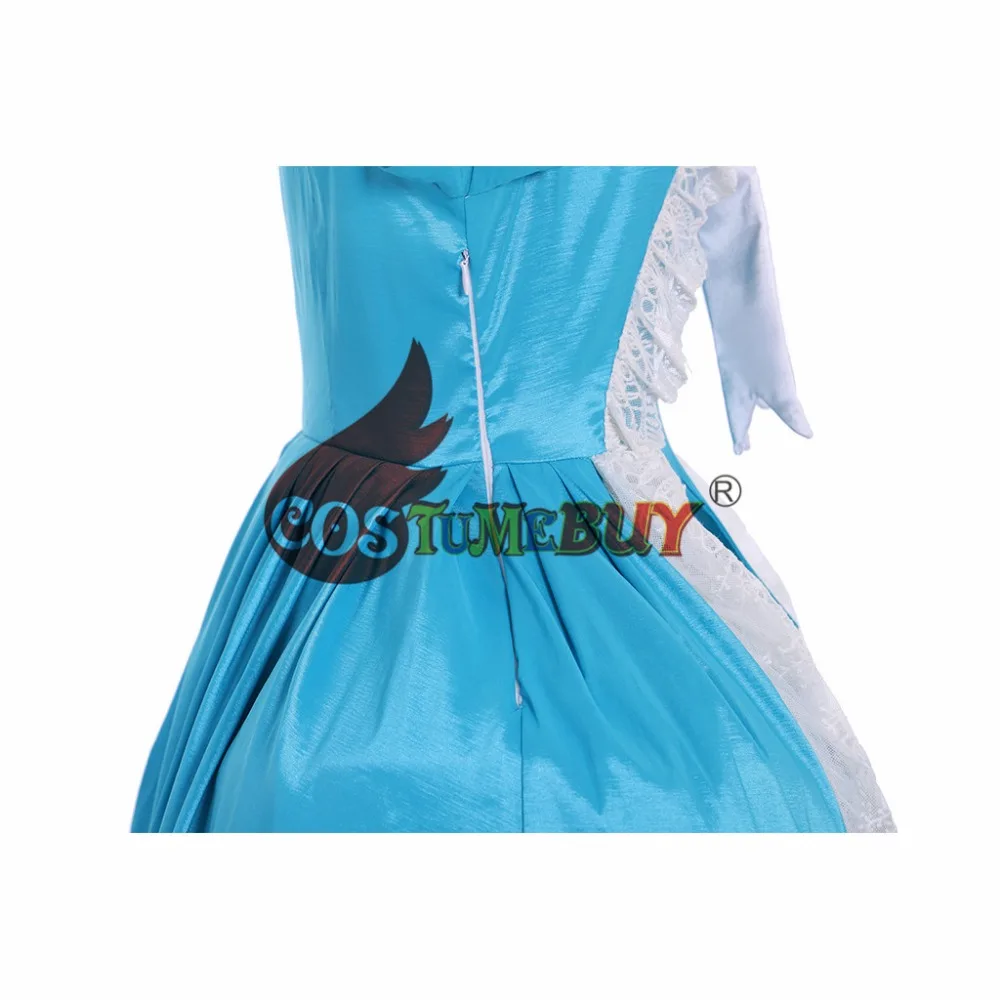 Costumebuy 18 век Версаль Венеция Викторианский Marie Барокко Рококо Готический шар платье принцессы Белль Синий индивидуальный заказ