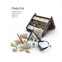 

DIY Toy Crystal Excavation Kit Archaeology Digging Up Treasure Gem Mining Games Kids Learning Education Toys Kid Manual Activity
