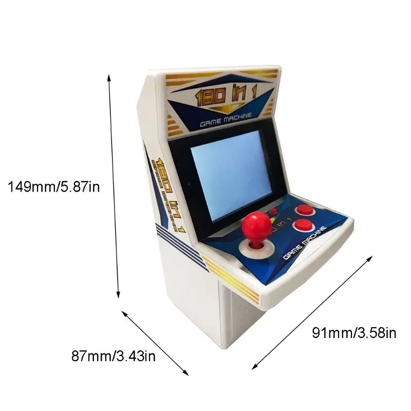 180 в 1 Rertro мини аркадная игровая консоль портативная игровая машина для любителей игр