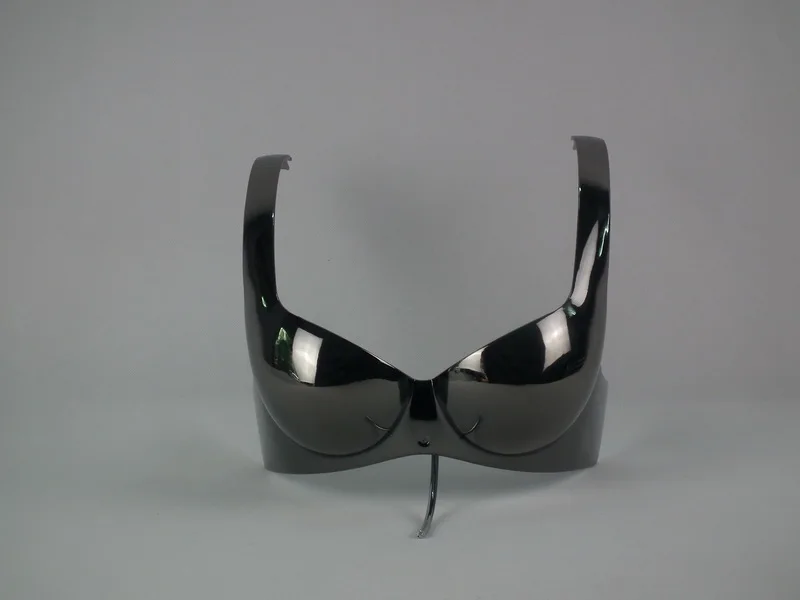 005PC plated balck 32C чашки размер бюстгальтер дисплей пластиковая вешалка с металлическим эффектом бикини показать модель для профессионального уровня нижнее белье бикини магазин - Цвет: 005PC plated balck