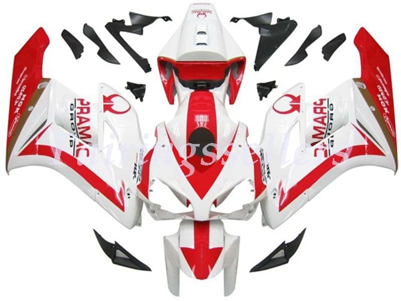 Литьевая форма) ABS Полный комплект обтекателя подходит для Honda CBR1000RR CBR1000 04 05 2004 2005 Обтекатели белый Hannspree