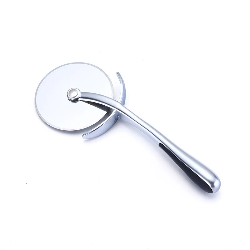 Pizza Cutter Stainless Steel Pizza Knife Cake Bread Pies Round Knife Cutter Tool Wheels Cooking Tool