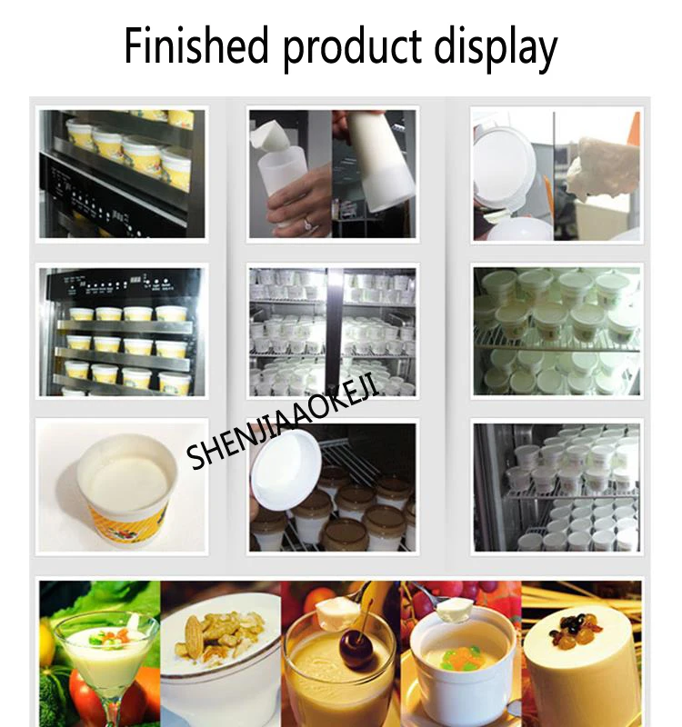 4 слоя Автоматическая ферментация холодильная машина умный йогурт машина оборудование коммерческие йогурт-машины 220 V/110 V 1 шт