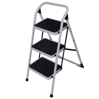 

1pc Practical High Quality Useful Creative Iron Ladder Household Ladder Metal Ladder for Indoor Daily Use Inside