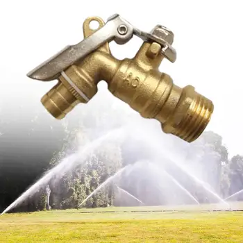 

Outdoor Padlock Faucet Mop Pool DN15 Silk Single Cold Faucet Anti-theft X2G5